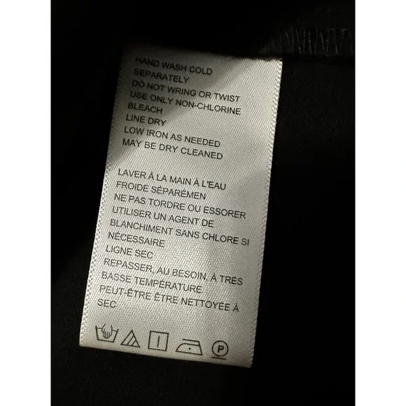 Urban‎ Outfitters Cowl Slip Dress Black Mini Dress Gold Chain Straps Zip Medium - Picture 7 of 12